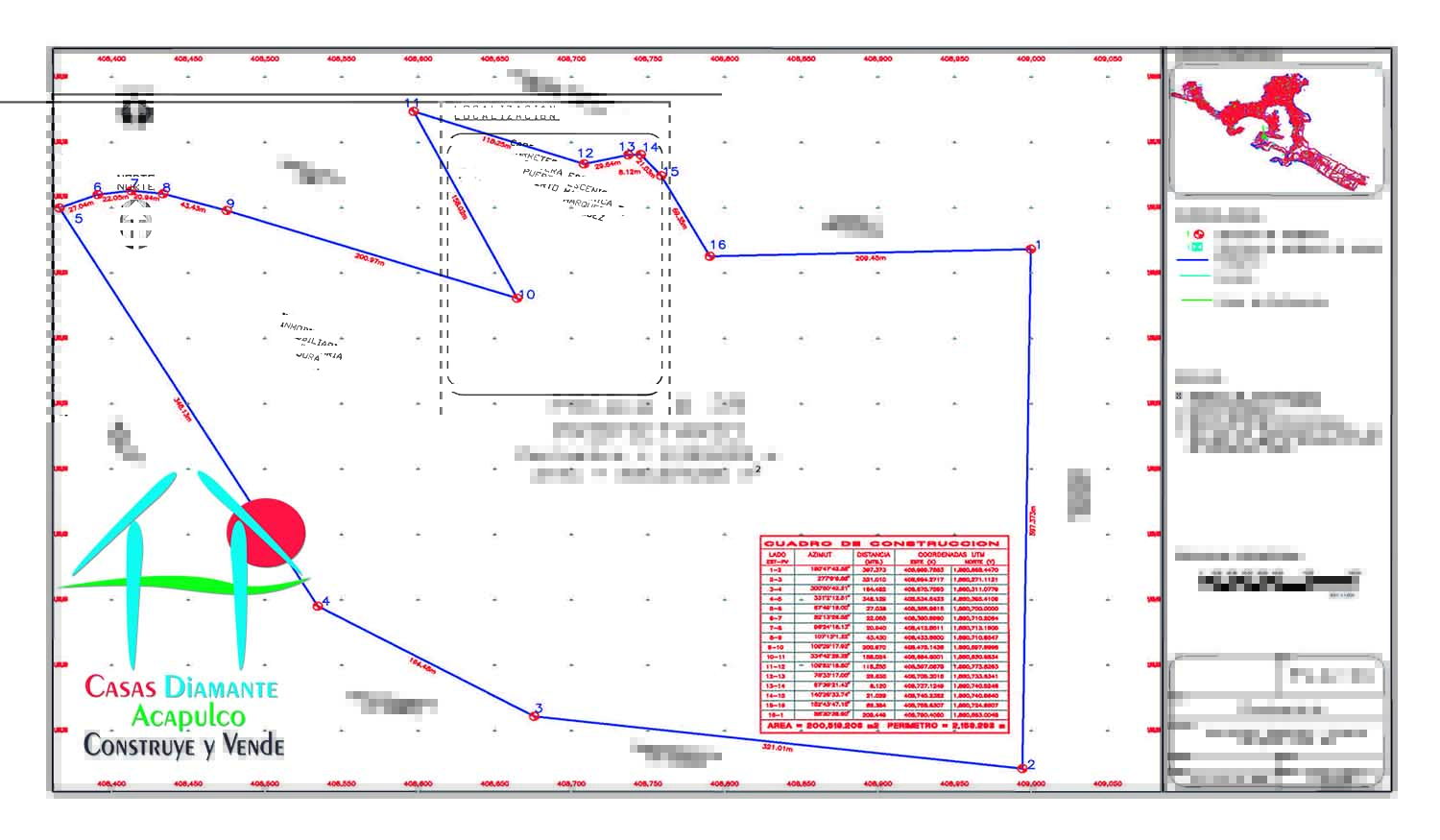 Terreno Lote 39 Escénica - Plano 1